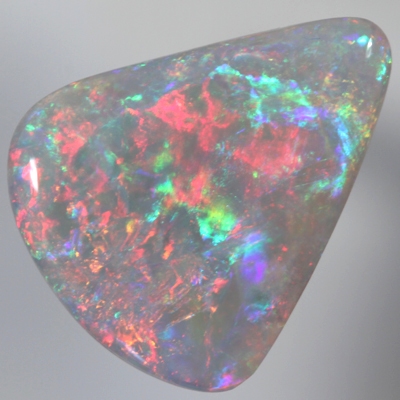 SOLID SEMI BLACK OPAL Very bright rolling flashes SEE VIDEO